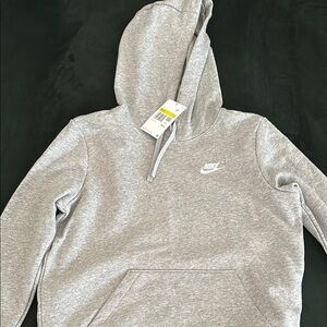 Nike Light Gray Pullover Hoodie